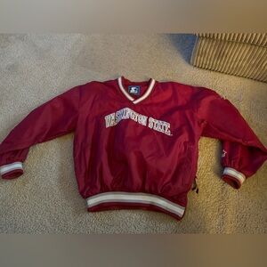 Washington state cougars vintage90’s starter jacket. Pullover- large- perfect
